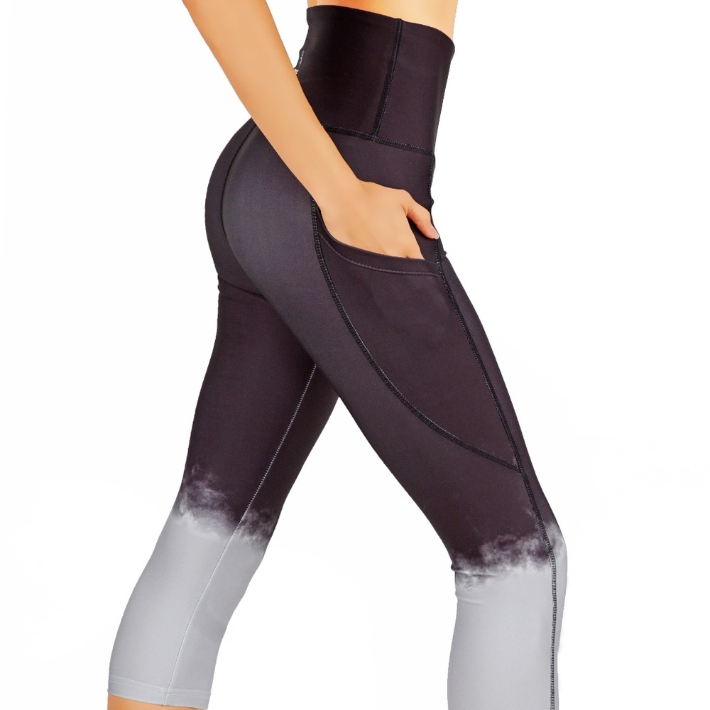 Capri Ombre Leggings - Picture 1 of 7